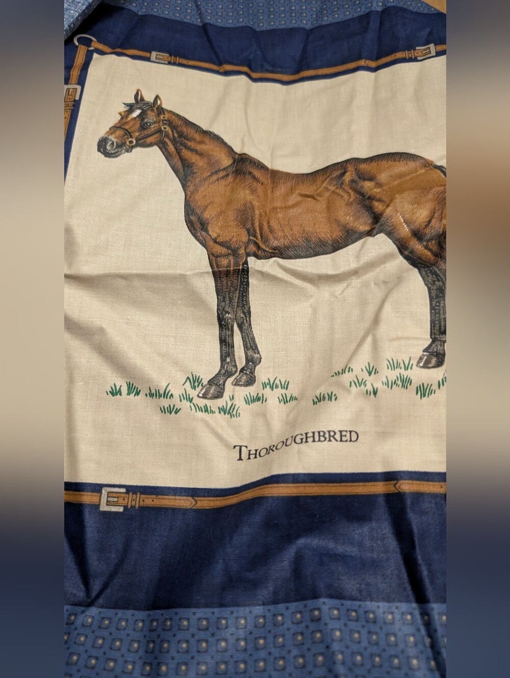 Horse Quilting Panel 1
